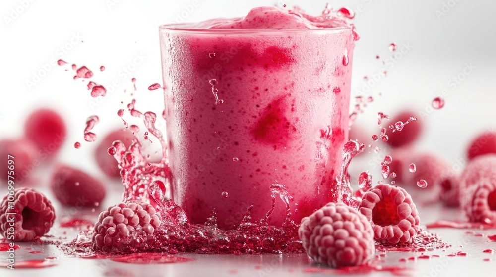Refreshing Raspberry Smoothie Refreshing Raspberry Smoothie