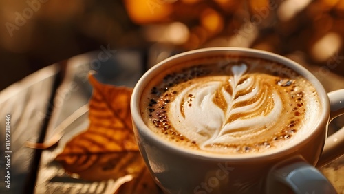 Delicate and Aromatic Vanilla Cappuccino: Warming the Heart and Soul Beverage