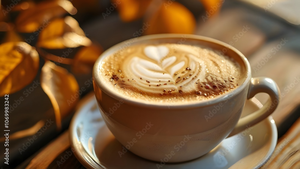 Delicate and Aromatic Vanilla Cappuccino: Warming the Heart and Soul Beverage Delicate and Aromatic Vanilla Cappuccino: Warming the Heart and Soul Beverage