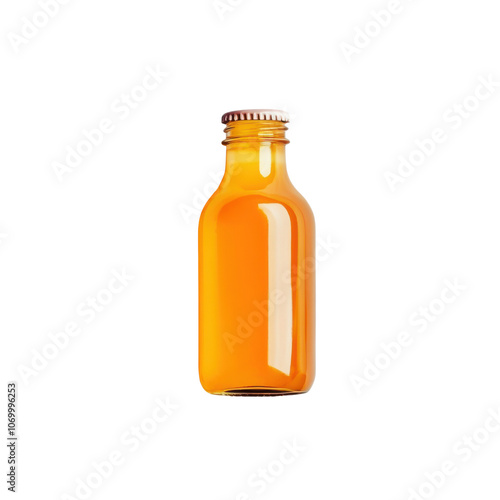 bottle of medicine on transparent background