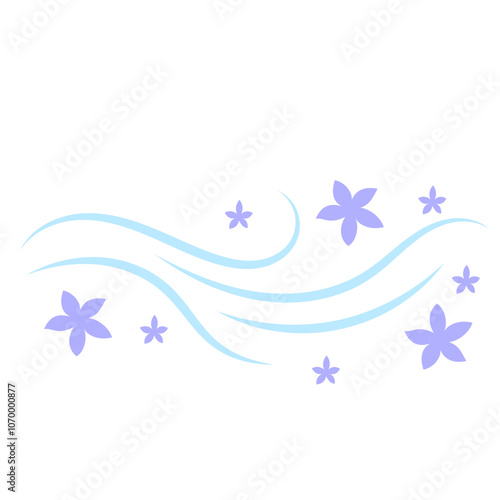 Flower Fly with Wind