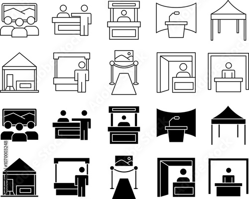Exhibition icon