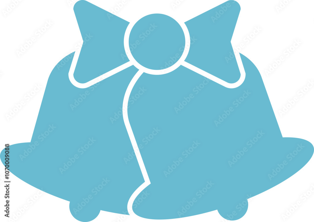 chrismas bell element illustration icon chrismas bell element illustration icon