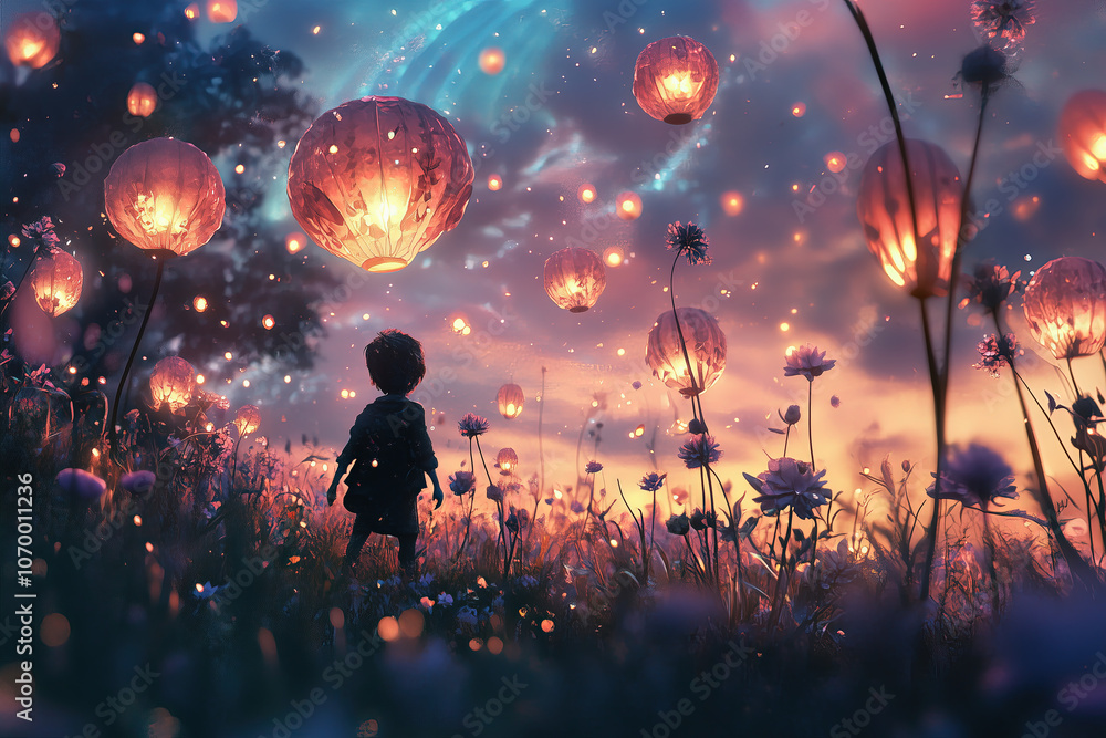 Joyful Moment in a Fantasy World Filled with Magic and Wonder Joyful Moment in a Fantasy World Filled with Magic and Wonder