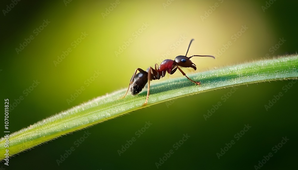 Ants on leaves, sharp details Smooth bokeh Natural macro images. Ants on leaves, sharp details Smooth bokeh Natural macro images.