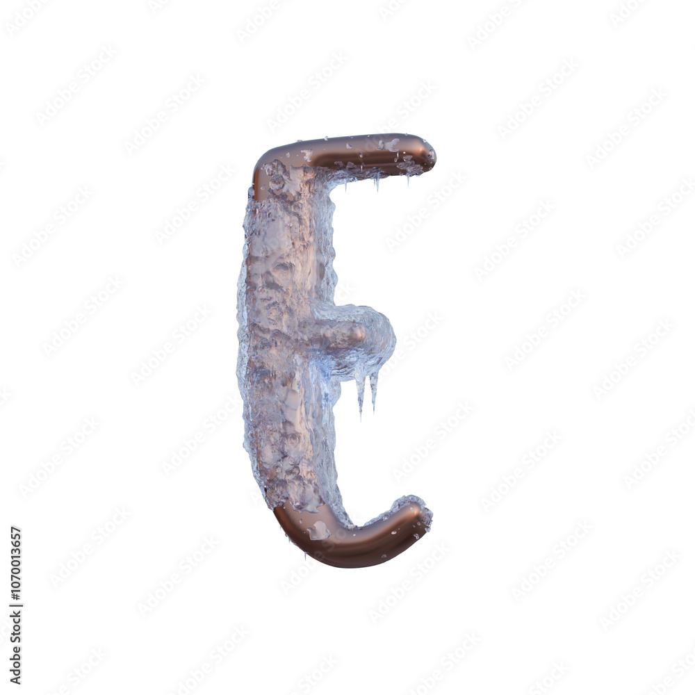 3D Frozen Alphabet - Ice & Winter 3D Frozen Alphabet - Ice & Winter