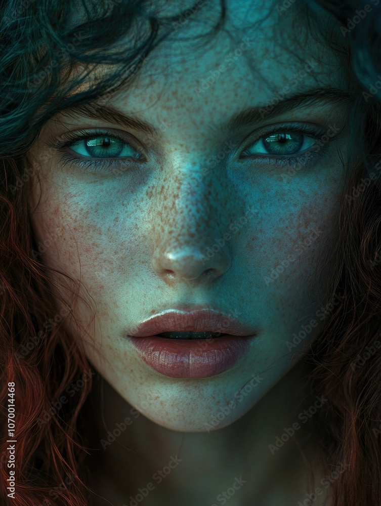 Intense Beauty Portrait Intense Beauty Portrait