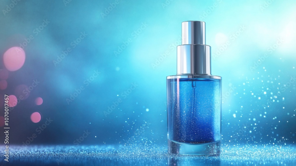 Skin care bottle with cosmetic design Skin care bottle with cosmetic design