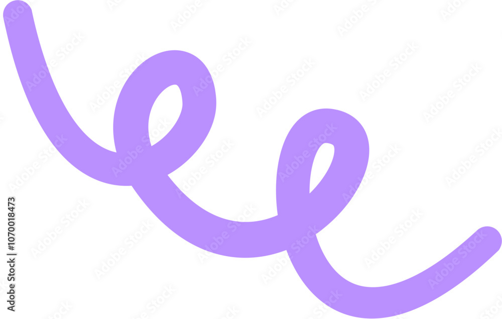 Fototapeta premium Handdrawn Organic Doodle Shape