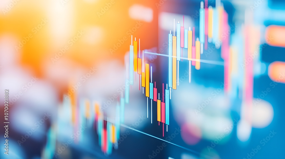 Close-Up of a Yield Curve Graph on a Digital Screen with Blurred Background, Highlighting Financial Market Trends, Investment Strategy, and Economic Forecasting, Ideal for Business and Financial Analy Close-Up of a Yield Curve Graph on a Digital Screen with Blurred Background, Highlighting Financial Market Trends, Investment Strategy, and Economic Forecasting, Ideal for Business and Financial Analy