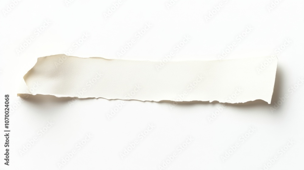 Torn White Paper Texture Background - Abstract Design Torn White Paper Texture Background - Abstract Design