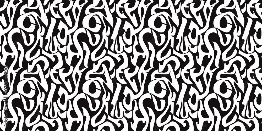 Letter pattern with a typographic, textual design. seamless background pattern Letter pattern with a typographic, textual design. seamless background pattern