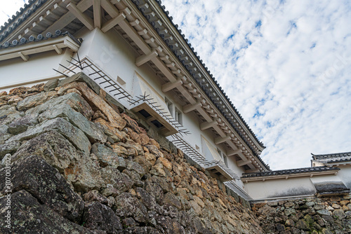 高知城 天守東南矢狭間塀 photo