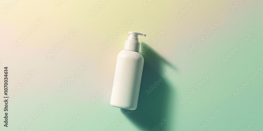 Neon Elegance Perfume Bottle in the Light of Colours Neon Elegance Perfume Bottle in the Light of Colours