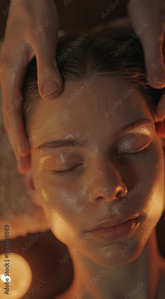 Eco Spa Head Massage – High-Resolution 300 DPI Image Eco Spa Head Massage – High-Resolution 300 DPI Image