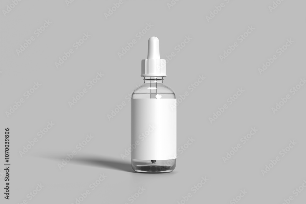 Dropper Bottle Blank Mockup Dropper Bottle Blank Mockup