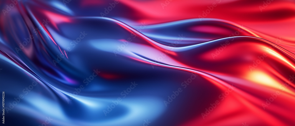 Abstract Red and Blue Liquid Background. Abstract Red and Blue Liquid Background.