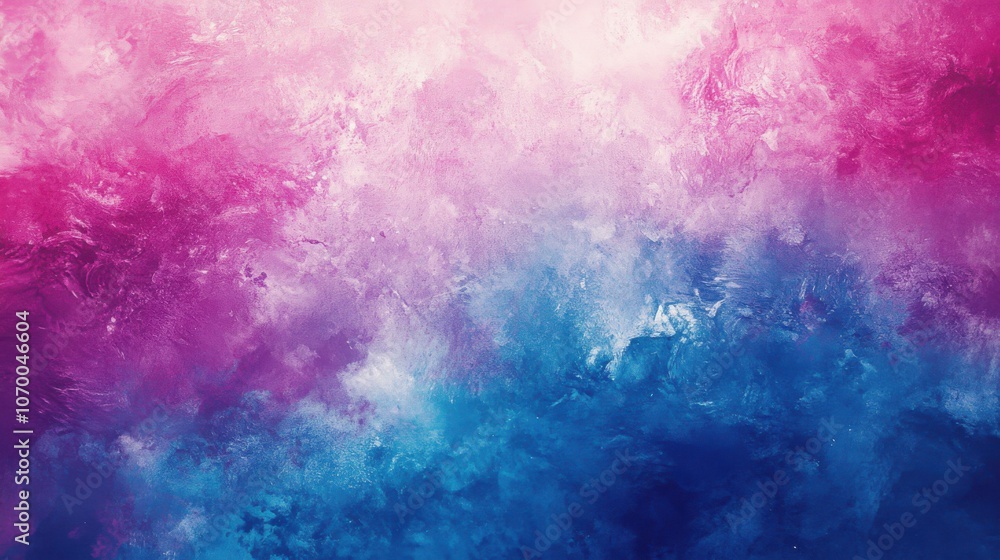 Fototapeta premium Vibrant abstract background featuring a blend of pink, purple, and blue hues, creating a dreamy and ethereal atmosphere.