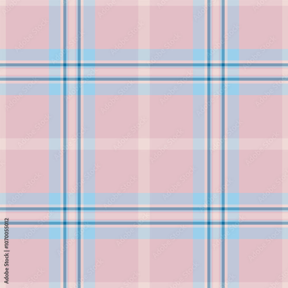 Veil plaid pattern background, 30s seamless tartan fabric. Soft vector texture check textile in light and cyan colors. Veil plaid pattern background, 30s seamless tartan fabric. Soft vector texture check textile in light and cyan colors.