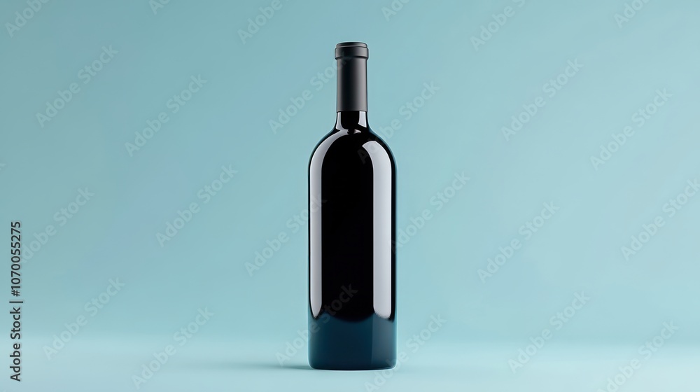 Discover the elegance of a sleek black wine bottle Discover the elegance of a sleek black wine bottle