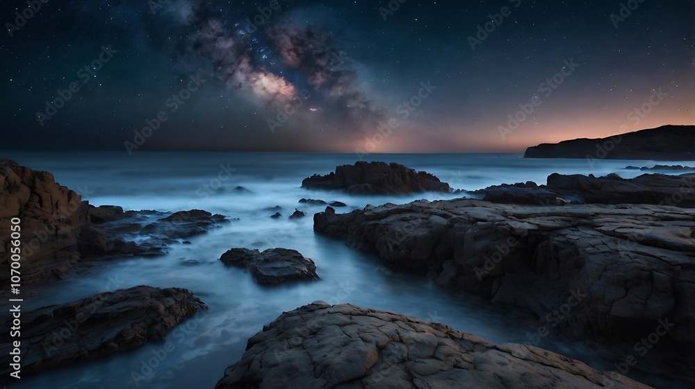 Obraz premium sunset over the sea