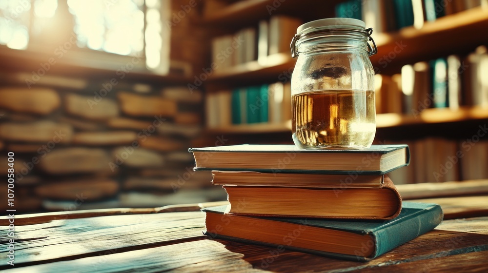 Discover the serenity of reading with a refreshing drink by your side Discover the serenity of reading with a refreshing drink by your side