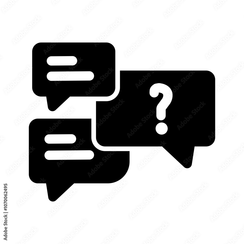 Minimalistic question mark solid icon, representing curiosity or uncertainty. Simple vector design ideal for FAQs, help sections, and support platforms. Minimalistic question mark solid icon, representing curiosity or uncertainty. Simple vector design ideal for FAQs, help sections, and support platforms.