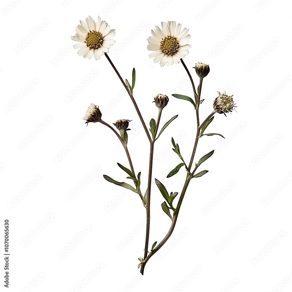 Obraz premium Daisy isolated on white background, close up