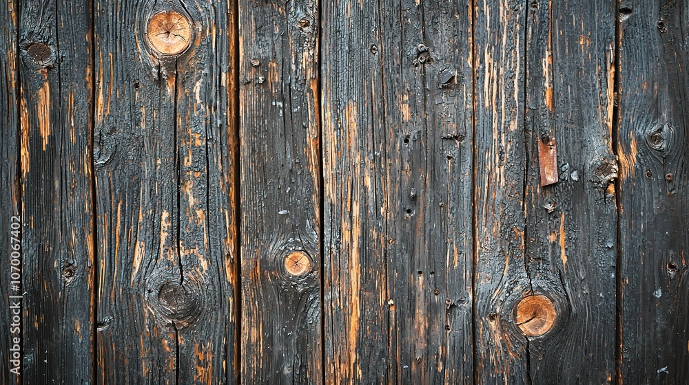 Weathered Wooden Planks with Rustic Texture Weathered Wooden Planks with Rustic Texture