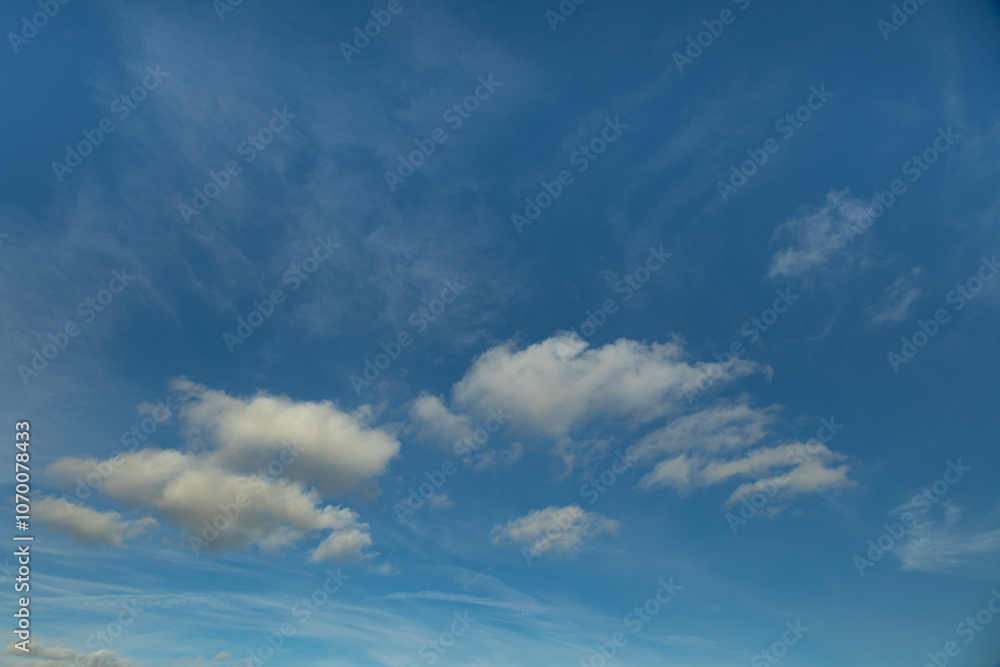 Wallpaper or background white clouds on blue sky cloudscape Wallpaper or background white clouds on blue sky cloudscape
