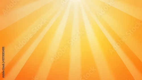 Wallpaper Mural Bright orange sun rays create a warm and inviting atmosphere, perfect for backgrounds and summer themes Torontodigital.ca