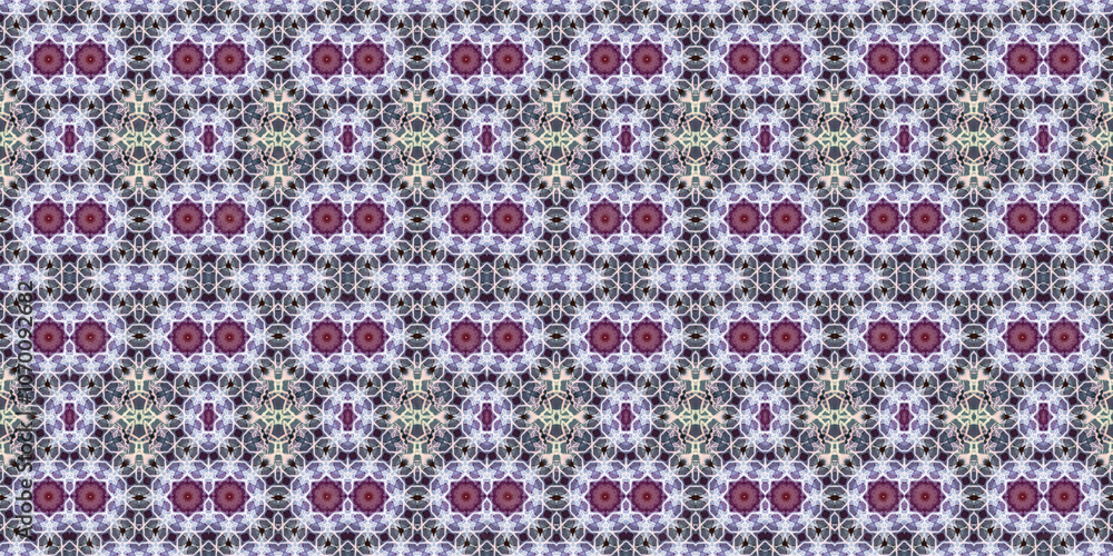 Seamless kaleidoscope pattern. The texture of the woven pattern. Endless pattern Seamless kaleidoscope pattern. The texture of the woven pattern. Endless pattern