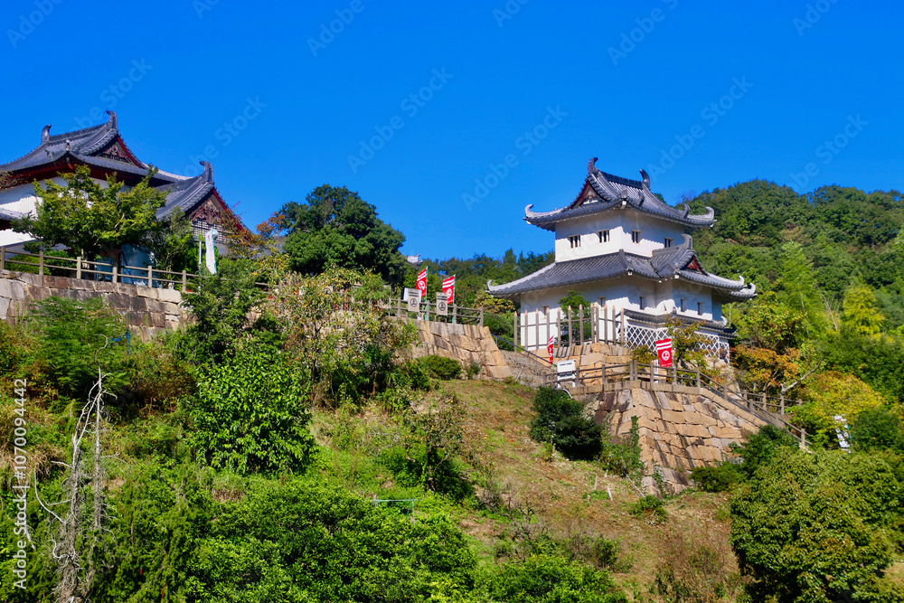 Fototapeta premium 因島水軍城（広島県・尾道市）