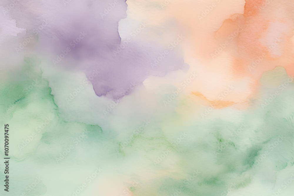 Abstract Watercolor Wash Abstract Watercolor Wash