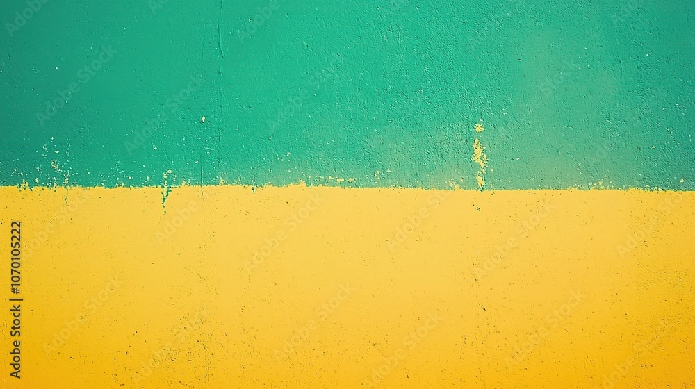 Abstract Colorful Wall Texture in Green and Yellow Abstract Colorful Wall Texture in Green and Yellow