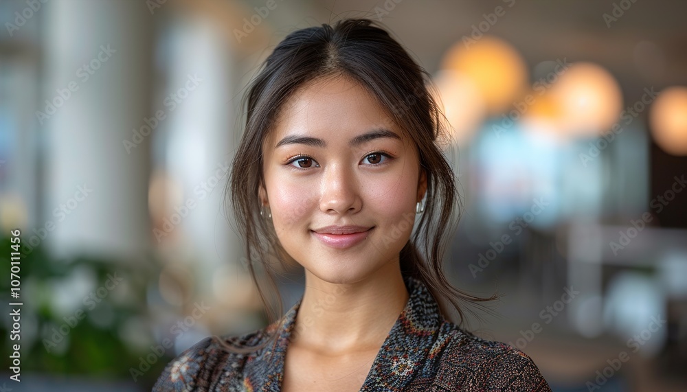 Businesswoman, smile and corporate interview in office for job recruitment Businesswoman, smile and corporate interview in office for job recruitment