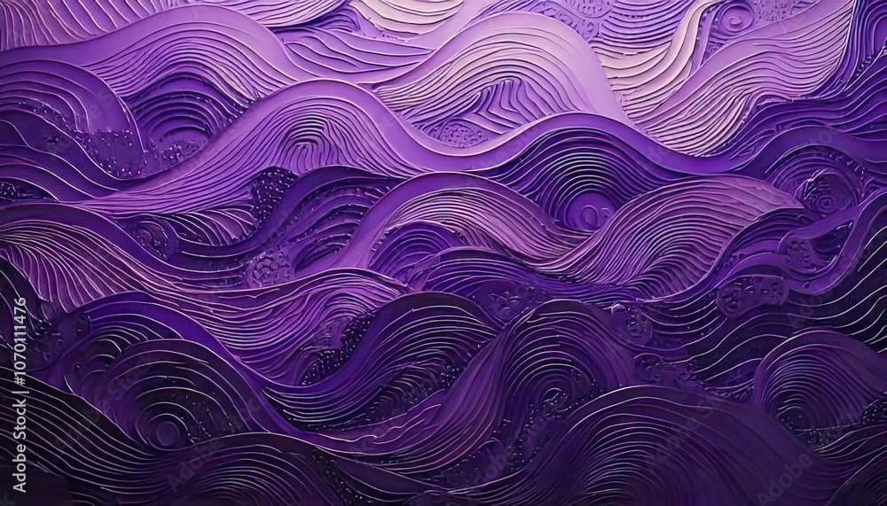abstract pattern of round waves on purple backgrounds. abstract pattern of round waves on purple backgrounds.