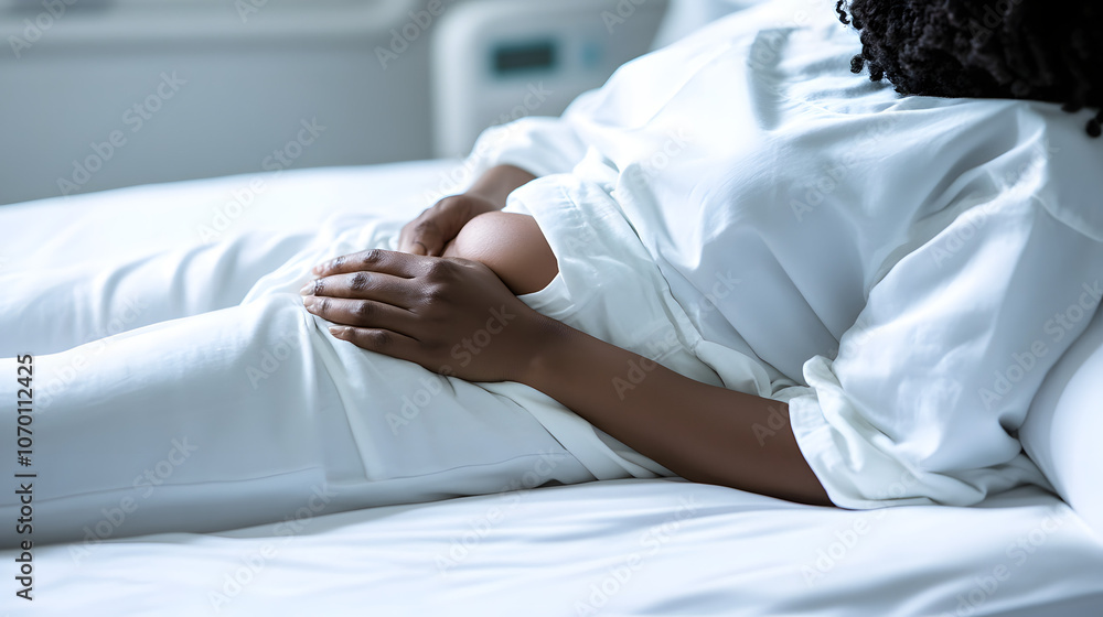 Person Sitting on a Chair, Holding Their Stomach and Looking Downward, Depicting Discomfort or Stomach Pain in a Medical Context
Person Sitting on a Chair, Holding Their Stomach and Looking Downward, Depicting Discomfort or Stomach Pain in a Medical Context