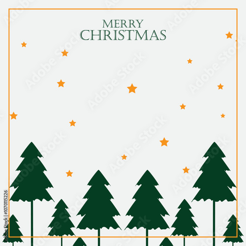 merry christmas tree elegant background