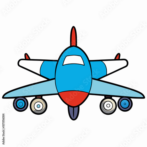 illustration of an airplane