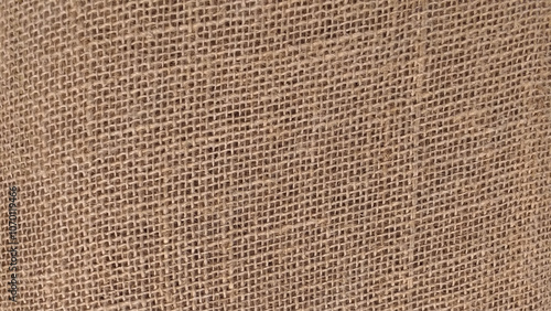 Jute pattern, rough burlap texture, canvas coarse cloth, brown woven rustic bagging. 