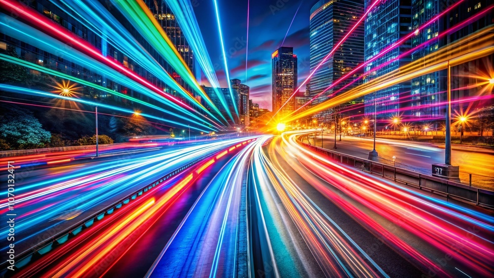 Captivating Portrait Photography of Abstract Light Trails with a Fusion of Colors and Motion, Creating an Enigmatic Atmosphere for Artistic Exploration and Visual Delight Captivating Portrait Photography of Abstract Light Trails with a Fusion of Colors and Motion, Creating an Enigmatic Atmosphere for Artistic Exploration and Visual Delight