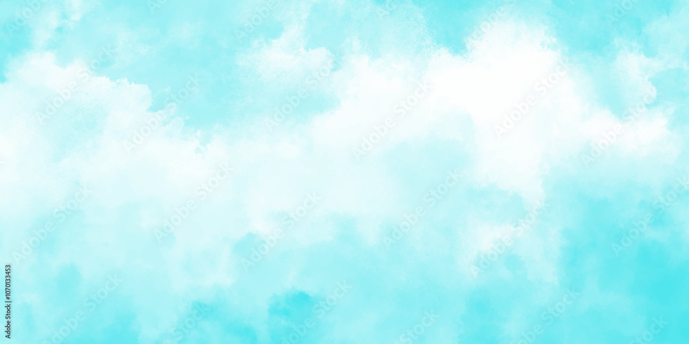 Blue sky with white clouds Abstract nature background of romantic summer. Sunny sky blue light watercolor aquarelle painting brush effect. Fantastic fuzzy and puffy blue sky for design.
Blue sky with white clouds Abstract nature background of romantic summer. Sunny sky blue light watercolor aquarelle painting brush effect. Fantastic fuzzy and puffy blue sky for design.