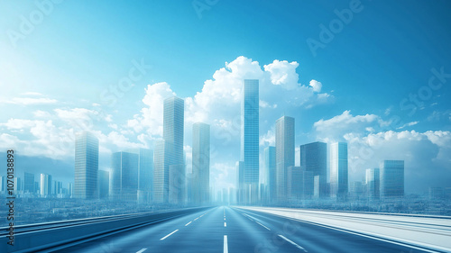 road in the city