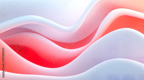 Flowing abstract wavy background