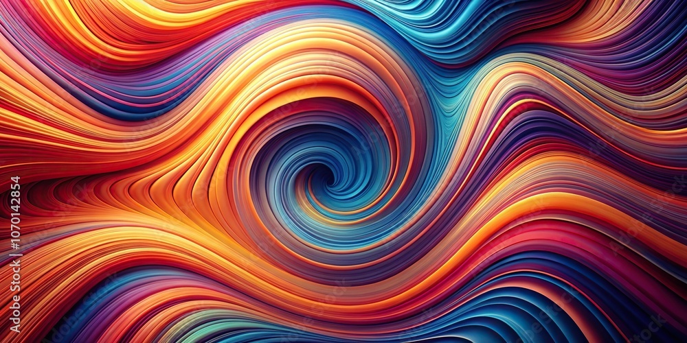 Abstract minimalist backgrounds with topological distortions