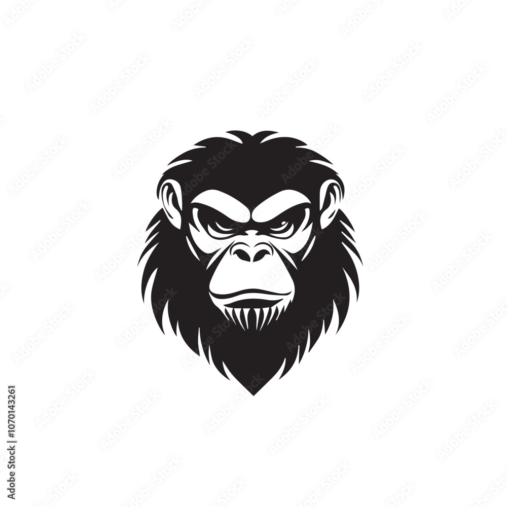 Monkey In cartoon, hand-drawn flat style. image for social media, websites and UI. Isolated 2D vector design in logo, icon, sketch style, simple line vector, single color. AI Generative Art. Monkey In cartoon, hand-drawn flat style. image for social media, websites and UI. Isolated 2D vector design in logo, icon, sketch style, simple line vector, single color. AI Generative Art.