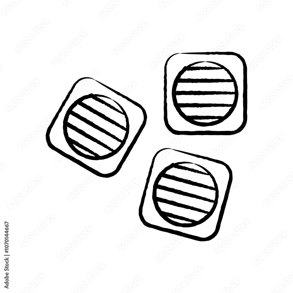 Food & Beverages Icon - pancake Food & Beverages Icon - pancake