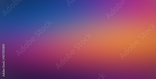 Abstract blurred gradient background blending warm and cool colors