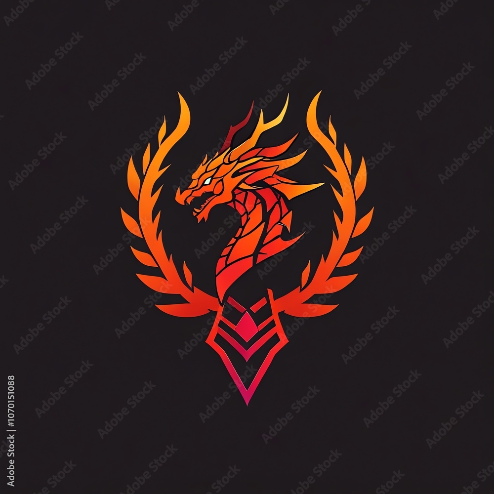 Fiery Dragon Crest Fiery Dragon Crest